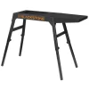 Blackstone Universal Griddle Stand with Adjustable Leg and Side Shelf - Made to fit 17” or 22” Propane Table Top Griddle – Perfect Take Along Grill Accessories for Outdoor Cooking and Camping (Black)