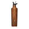 BruMate ReHydration - 100% Leakproof 25oz Insulated Water Bottle with Straw - Stainless Steel Water Canteen (Walnut)