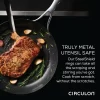 Circulon 70051 Stainless 11-Piece Steel Silver Cookware Set with SteelShield Hybrid Stainless and Nonstick Technology