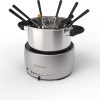 Classic Cuisine M030231 Stainless Steel Fondue Pot Set