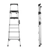 Cosco 2061AABLKE 6 ft. Premium Aluminum Step Ladder (10 ft. 3 in. Reach) 300 lbs. Load Capacity Type IA Duty Rating