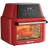 Costway EP24735RE 19 qt. Red Air Fryer Oven with Dehydrator Rotisserie