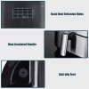 Costway EP24808US-BK 5.3 QT. Black Electric Hot Air Fryer 1700W Stainless steel Non-Stick Fry Basket