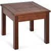 Costway OP70267 3-Piece Rattan Patio Conversation Set with Costway