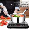Duxtop Whole-Clad Tri-Ply Stainless Steel Saucepan with Lid, 3 Quart, Kitchen Induction Cookware