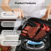 ESLITE LIFE 11 Inch Nonstick Grill Pan for Stove Tops Induction Compatible, PFOA & PTFEs Free