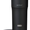 Ember Temperature Control Travel Mug 2, 12 oz, Black, 3-hr Battery Life - App Controlled Heated Coffee Travel Mug - Improved Design