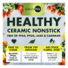 GreenPan Venice Pro Tri-Ply Stainless Steel Healthy Ceramic Nonstick 1.6QT Saucepan Pot with Lid, PFAS-Free, Multi Clad, Induction, Dishwasher Safe, Oven Safe, Silver (CC002241-001)