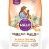 Halo Indoor Grain Free Holistic Healthy Weight Chicken & Chicken Liver Recipe Dry Cat Food 6 Pound (Pack of 1)