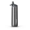 Hidrate Spark PRO Smart Water Bottle, Tracks Water Intake & Glows to Remind You to Stay Hydrated - Straw Lid, Stainless Steal