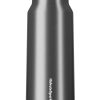 HidrateSpark PRO 32oz Smart Water Bottle Stainless Steel – Tracks Water Intake & Glows to Remind You to Stay Hydrated , Straw Lid, Brushed Steel