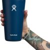 Hydro Flask 28oz All Around Tumbler - Stainless Steel Reusable Insulated Travel Drinking Cup Water Bottle with Lid (Indigo)