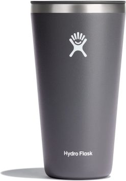 Hydro Flask 28oz All Around Tumbler - Stainless Steel Reusable Insulated Travel Drinking Cup Water Bottle with Lid (Stone)