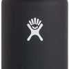 Hydro Flask 32oz Wide Mouth Bottle (Black)