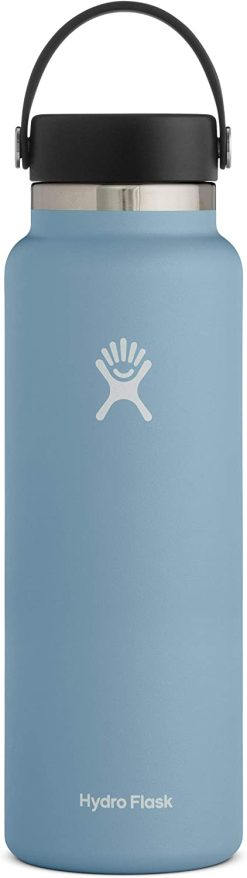 Hydro Flask 40oz Wide Mouth Bottle (Rain)