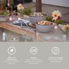 Hydro Flask 5 Qt Outdoor Kitchen Bowl - Stainless Steel Dinnerware Reusable Camping Gear Mess Kit - Dishwasher Safe (Birch)