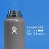 Hydro Flask 64oz Wide Mouth Bottle, White