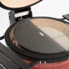 Kamado Joe Classic Joe Half Moon Cast Iron Reversible Griddle ( KJ-HCIGRIDDLE) 