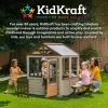 KidKraft Deluxe Big and Bright Wooden Play Kitchen with Play Phone, Neon Colors