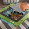KidKraft Rocky Mountain Wooden Train Set & Table with 50 Pieces and Built-in Storage