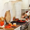 Le Creuset JS450-16 Silicone Craft Series Utensil Set with Stoneware Crock, 5 pc., White