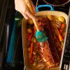 Le Creuset JS450-16 Silicone Craft Series Utensil Set with Stoneware Crock, 5 pc., White