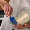 Le Creuset JS450-16 Silicone Craft Series Utensil Set with Stoneware Crock, 5 pc., White