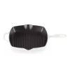 Le Creuset LS2021-2616 Enameled Cast Iron Signature Square Skillet Grill, 10.25