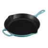 Le Creuset LS2024-2317 Enameled Cast Iron Signature Iron Handle Skillet, 9