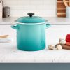 Le Creuset N5100-2217 Enamel On Steel Stockpot, 8 qt., Caribbean