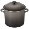 Le Creuset N5100-227F Enamel On Steel Stockpot, 8 qt., Oyster