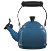 Le Creuset Q9401-7D Enamel On Steel Demi Tea Kettle, 1.25 qt., Deep Teal