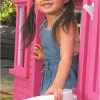 Little Tikes Cape Cottage House, Pink - Pretend Playhouse for Girls Boys Kids 2-8 Years Old