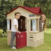 Little Tikes Cape Cottage Playhouse with Working Doors, Windows, and Shutters - Tan