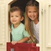 Little Tikes Cape Cottage Playhouse with Working Doors, Windows, and Shutters - Tan