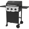 Megamaster 720-0988EA Propane Gas Grill, Black/Silver