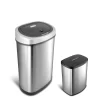 NINESTARS CB-DZT-50-9.8-1 Automatic Touchless Infrared Motion Sensor Trash Can