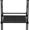 Organize It All Espresso 5 Tier Square Freestanding Shelf