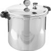 Presto 01784 23-Quart Induction Compatible Pressure Canner, Silver