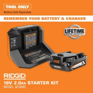 RIDGID R8699B 18V Cordless LED Spotlight (Tool Only)