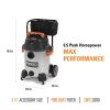 RIDGID WD1956 16 Gallon 6.5 Peak HP Stainless Steel Wet Dry Shop Vacuum with Fine Dust Filter, Locking Hose and Accessories