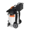RIDGID WD1956 16 Gallon 6.5 Peak HP Stainless Steel Wet Dry Shop Vacuum with Fine Dust Filter, Locking Hose and Accessories