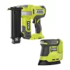 RYOBI P321-PCL416B ONE+ 18V 18-Gauge Cordless AirStrike Brad Nailer with Cordless Corner Cat Finish Sander