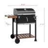 Royal Gourmet CD1824M 24-Inch Charcoal, BBQ Smoker