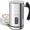 Secura Electric Milk Frother, Automatic Milk Steamer Warm or Cold Foam Maker for Coffee, Cappuccino, Latte, Stainless Steel Milk Warmer with Strix Temperature Controls