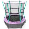 Skywalker Trampolines 55-Inch Bounce-N-Learn Trampoline, with Enclosure and Sound, Magic Mermaid