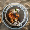 Solo Stove Bonfire Shield Stainless Steel Fire Pit Spark Protector Screen Mesh Protective Spark Screen for Backyard and Outdoor Fire Pits Hot Embers