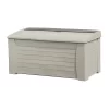 Suncast DB12000 127 Gallon Outdoor Resin Deck Storage Box, Taupe