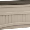 Suncast DB8000B Deck Box, Deluxe, Light Taupe