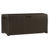 Suncast DBW7300 Wicker 73 Gal. Resin Deck Box